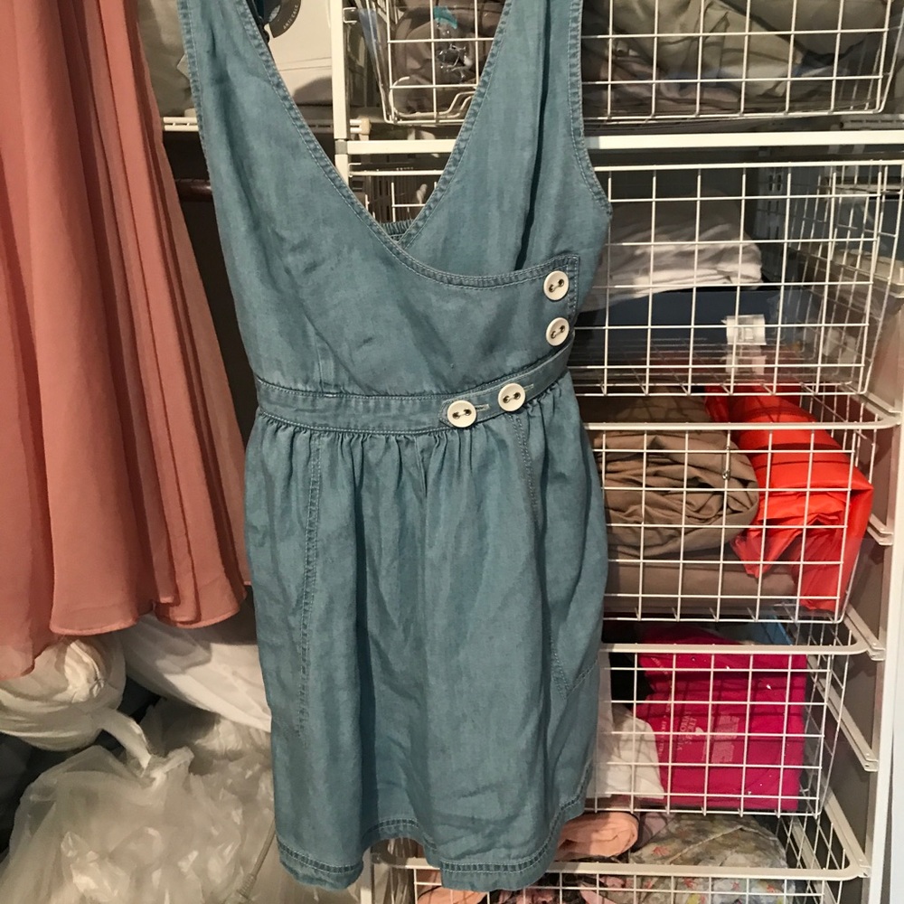 Urban outfitters small denim romper